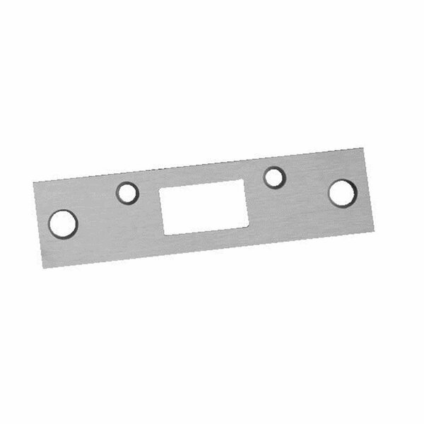 Heat Wave 2-SDS-BP 4.87 in. Brass Plated Security Door Strike HE2948991